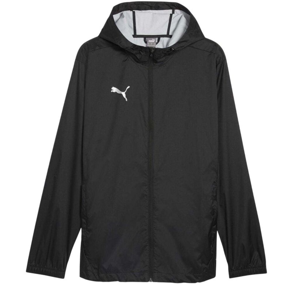 Puma Mens TeamFinal Waterproof Lightweight Anorak / Puma Black